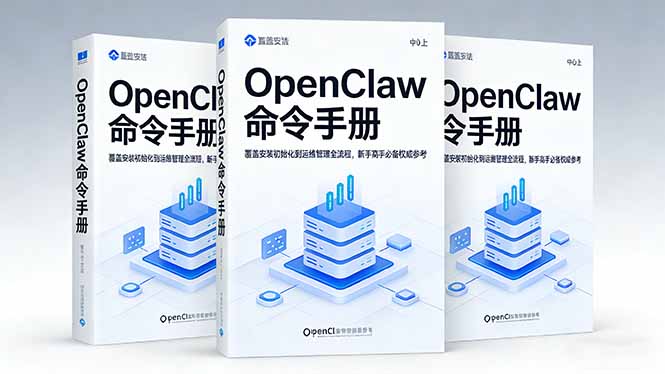OpenClaw命令手册：覆盖安装初始化到运维管理全流程，新手高手必备权威参考-小艾项目网
