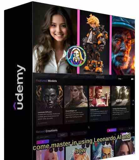 图片[2]-比Midjourney更好的Leonardo AI绘画图像大师班教程-16讲-中英字幕-知芽创业社