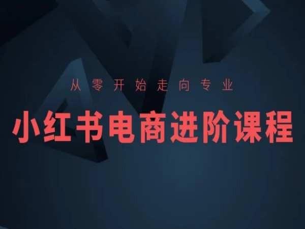 从零开始走向专业，小红书电商进阶课程-知芽创业社