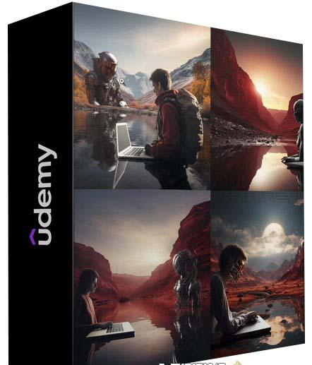 ChatGPT4 和 MidJourney AI 绘画聊天革命性指南教程-33节视频课-中英字幕-知芽创业社