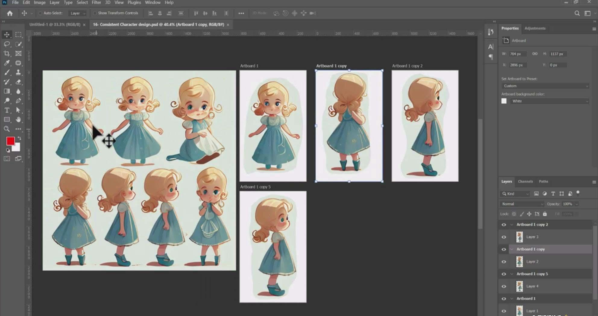 图片[7]-掌握 MidJourney V5 AI + ChatGPT创建一致的角色设计图像-22节课-中英字幕-知芽创业社