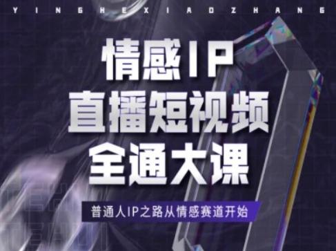情感IP直播短视频全通大课，普通人IP之路从情感赛道开始-知芽创业社