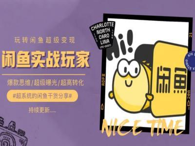 手把手教你0到1系统玩转闲鱼变现，爆款思维/超级曝光/超高转化-知芽创业社