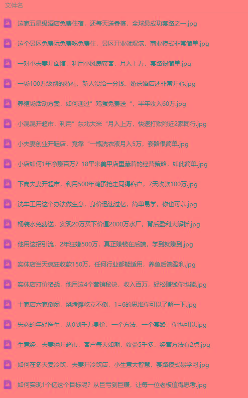 图片[2]-(9607期)真实有效391套商业模式，年入几十到几百万案例解析(电子书+视频+图文)-知芽创业社