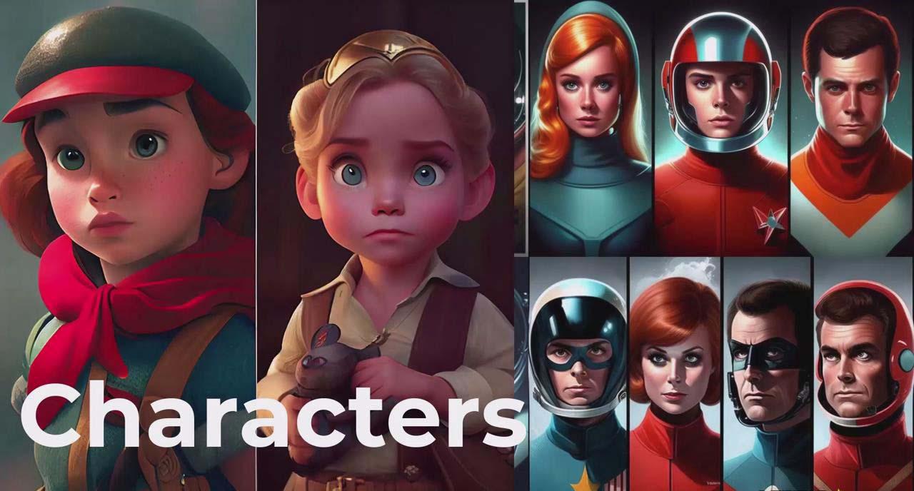 图片[3]-掌握 MidJourney V5 AI + ChatGPT创建一致的角色设计图像-22节课-中英字幕-知芽创业社