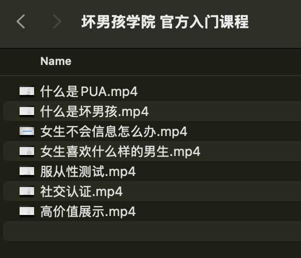 坏男孩学院 官方入门课程-小艾项目网