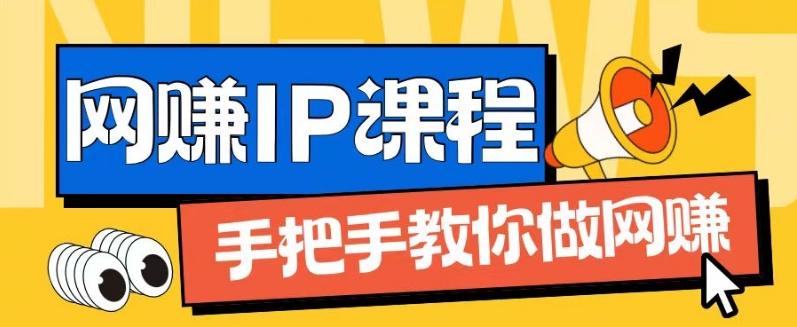 ip合伙人打造1.0，从0到1教你做网创，实现月入过万【揭秘】-知芽创业社
