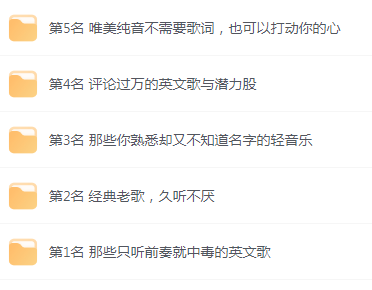 【无损音乐分享】网易云音乐收藏榜单前五名合集 精选好歌-知芽创业社