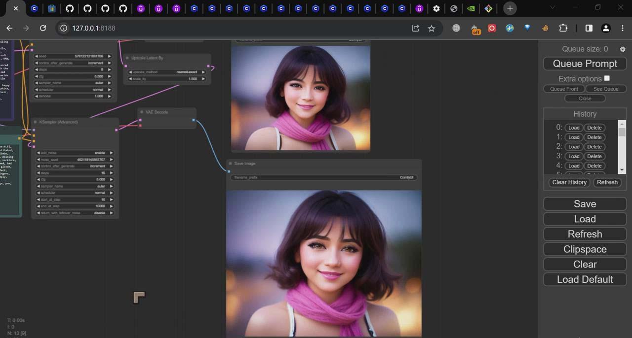 图片[2]-ComfyUI 利用 Stable Diffusion 学习AI GUI 工作流程教程-中英字幕-知芽创业社