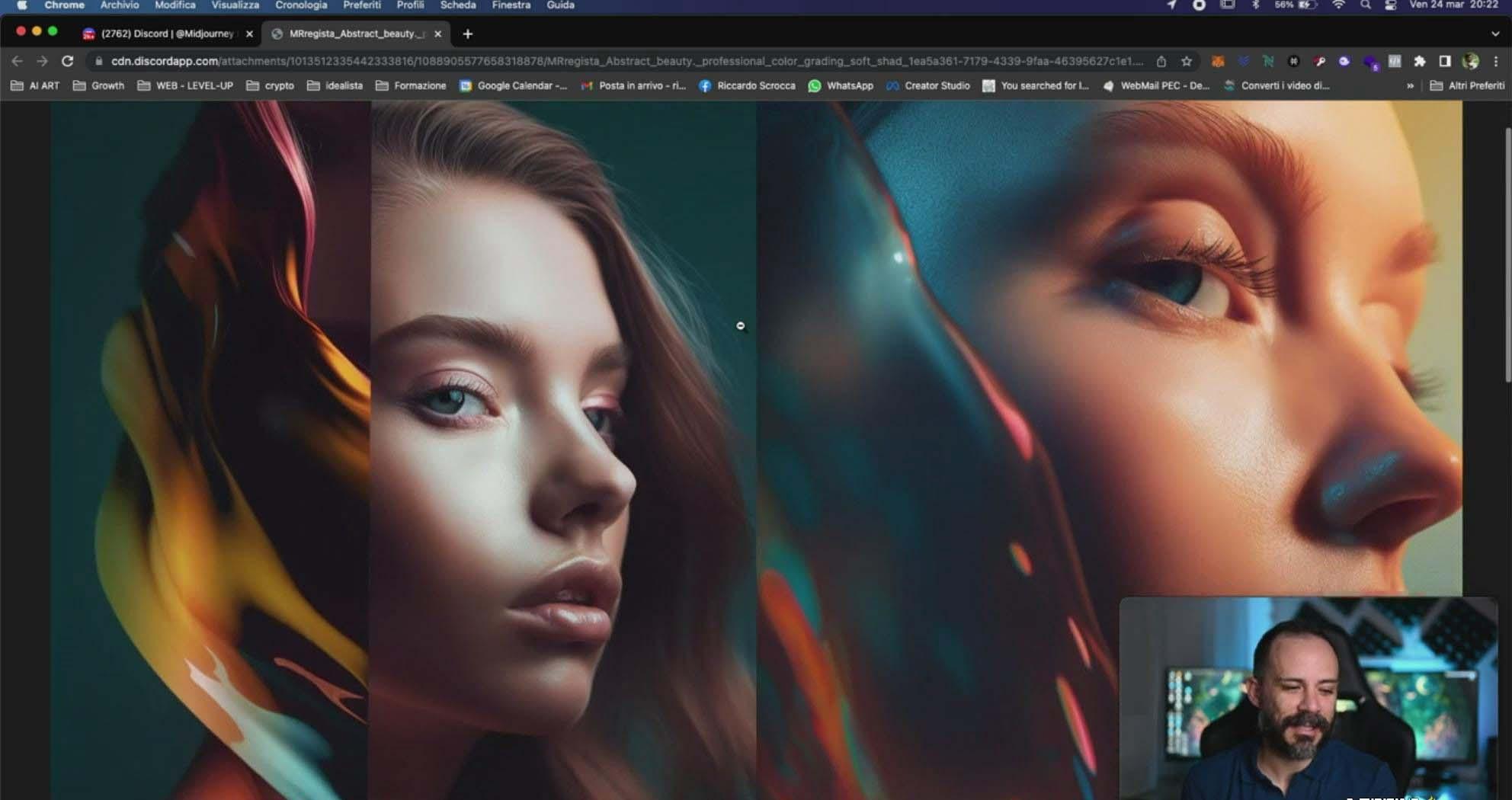 图片[6]-Midjourney AI人工智能创建和销售令人惊叹的海报教程-10节课-中英字幕-知芽创业社