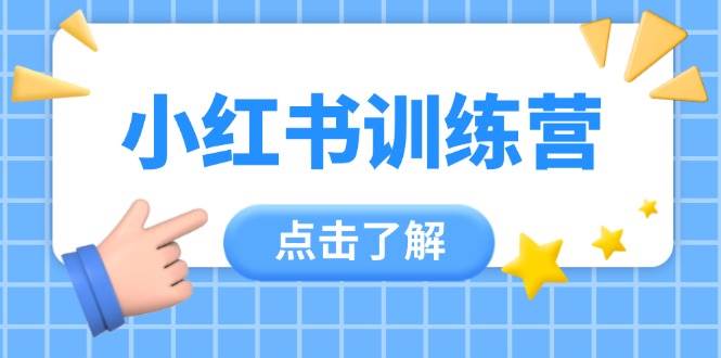 小红书训练营，助小白入门，掌握技巧变达人，课程实操又全面(12节课)-知芽创业社