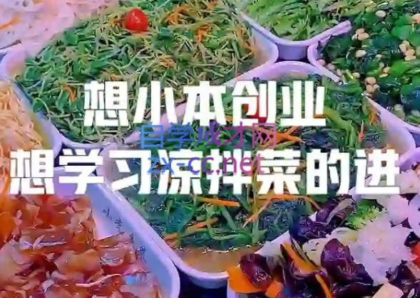 李记·精品凉拌菜系列热卤系列教程-知芽创业社