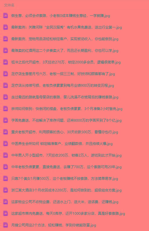 图片[3]-(9607期)真实有效391套商业模式，年入几十到几百万案例解析(电子书+视频+图文)-知芽创业社