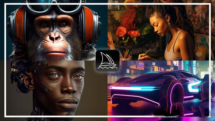 (9632期)完整的Midjourney AI大型课程：AI绘图从初学者到精通-36节课-中英字幕-知芽创业社