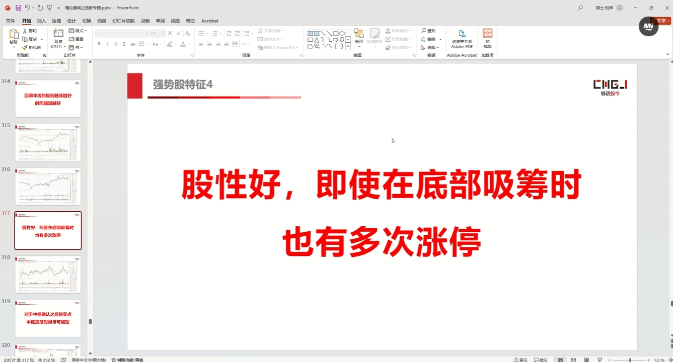 缠话股今·缠论基础之选股专题-知芽创业社