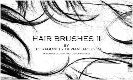 PS发丝笔刷-知芽创业社