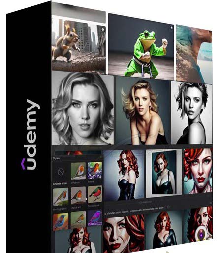 K Mastery – Stable Diffusion AI软件绘画速成从小白到精通-72节-中英字幕-知芽创业社