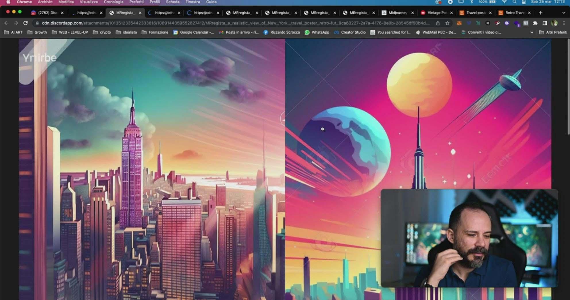 图片[11]-Midjourney AI人工智能创建和销售令人惊叹的海报教程-10节课-中英字幕-知芽创业社