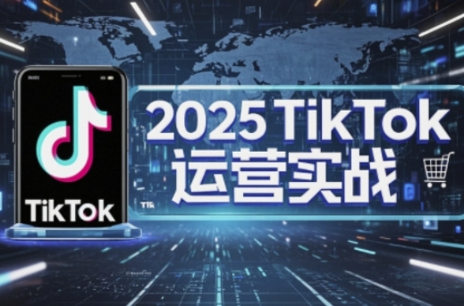 2025TikTok电商运营，掌握TikTok店铺运营核心技巧，实现低成本高转化-知芽创业社