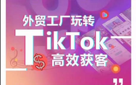 外贸工厂玩转TikTok高效获客，多种引流方式与账号定位技巧，拆解爆款短视频打造成功案例-知芽创业社