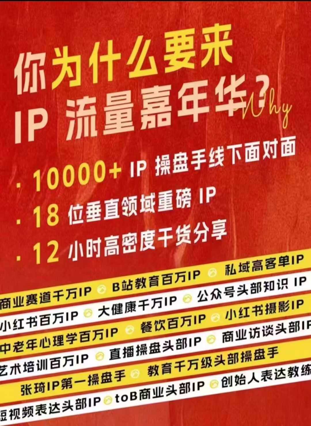 群响IP流量嘉年华，​现场视频+IP江湖2024典藏版PPT-知芽创业社