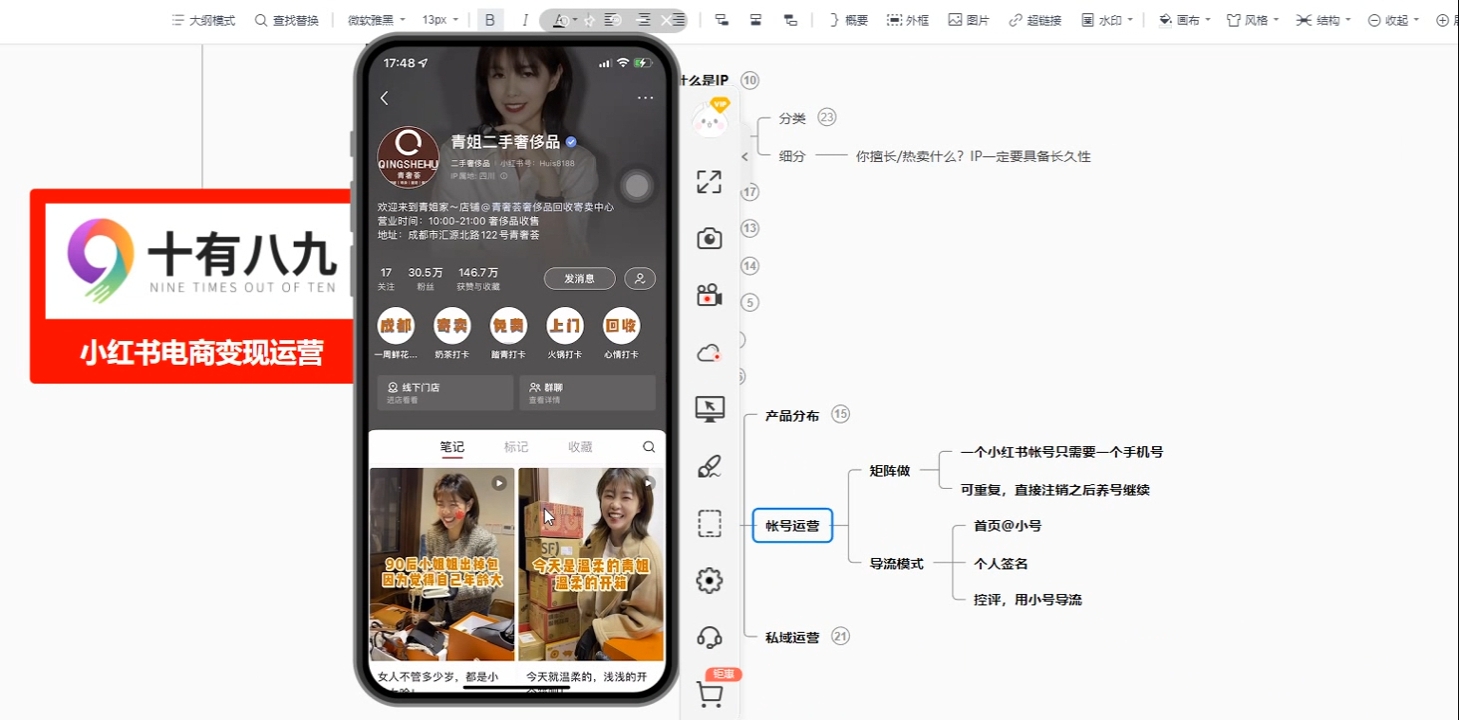 十有八九学院·新手如何从0-1玩转红薯店铺-知芽创业社