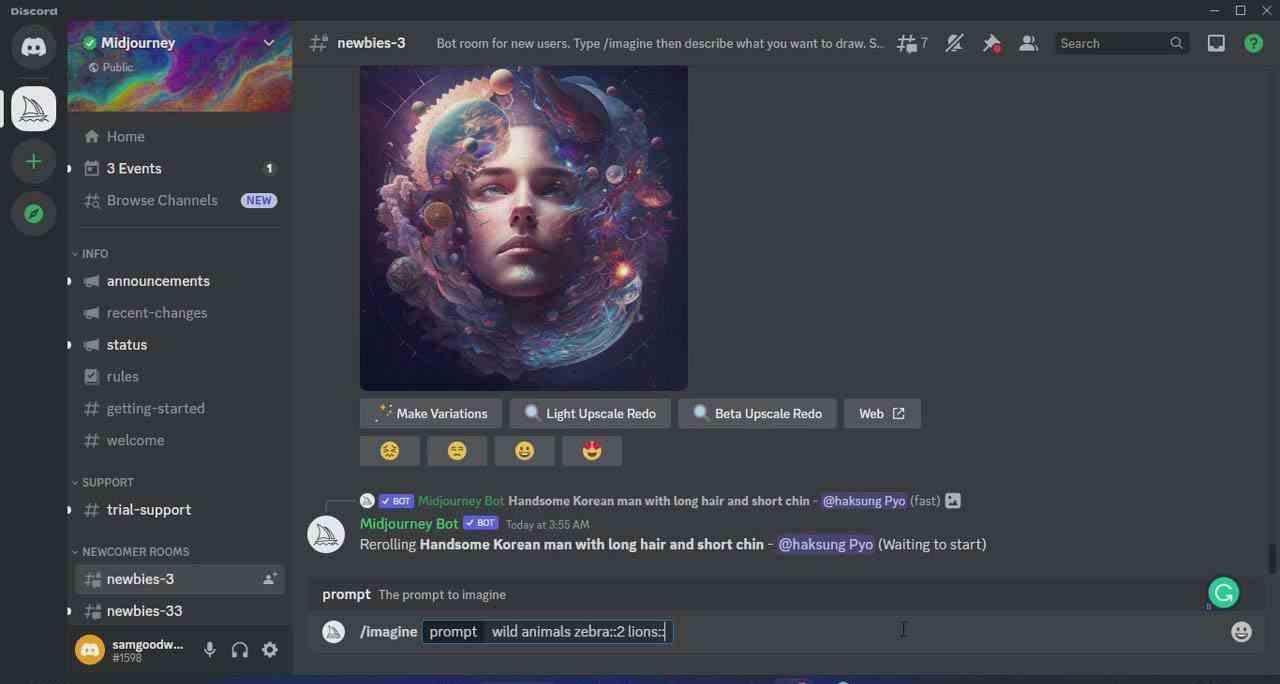 Midjourney AI人工智能艺术图片从入门到高级创作教程-33节课-中英字幕-知芽创业社