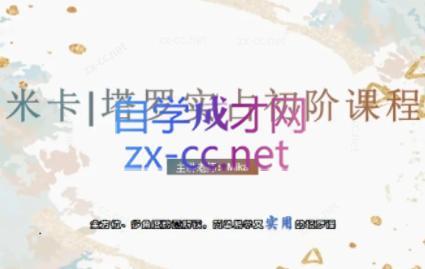 米卡·实占塔罗初阶课-知芽创业社